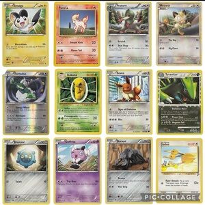 (12) Pokémon Cards